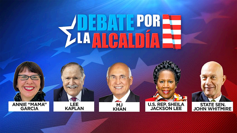 Debate de Aspirantes a Alcade de Houston Mañana