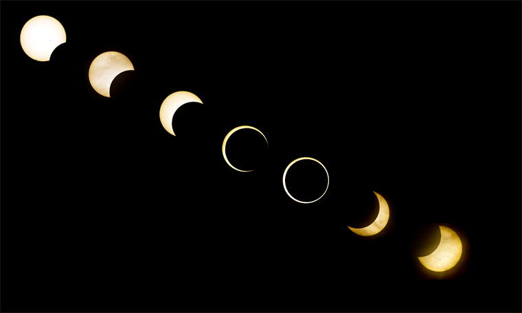 Dentro de 4 Días Eclipse Solar Anular que se Podrá Observar Desde Houston
