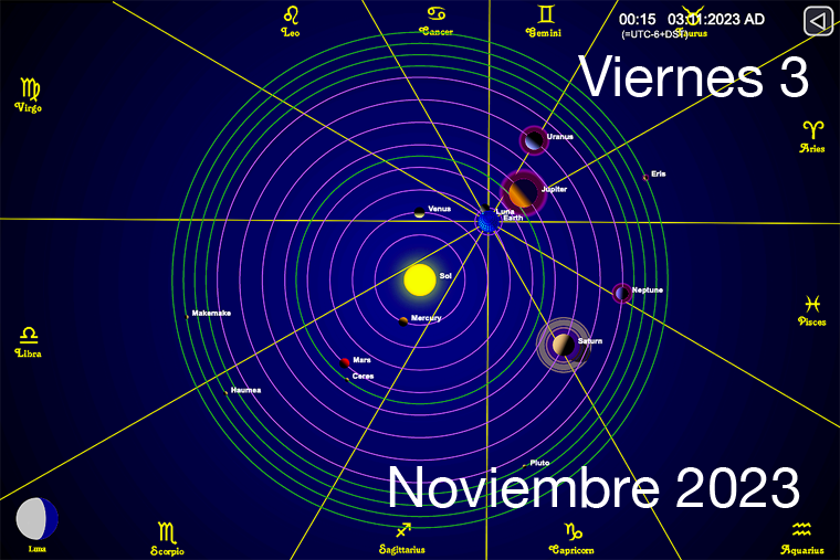 Hoy es Viernes 3 de Noviembre