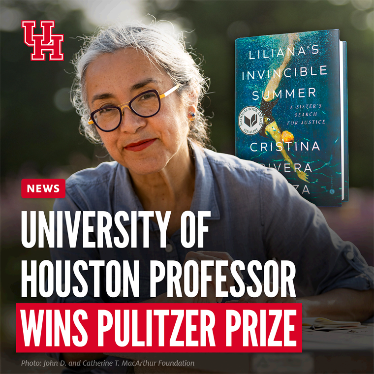 Profesora Mexicana de UH Gana Pulitzer