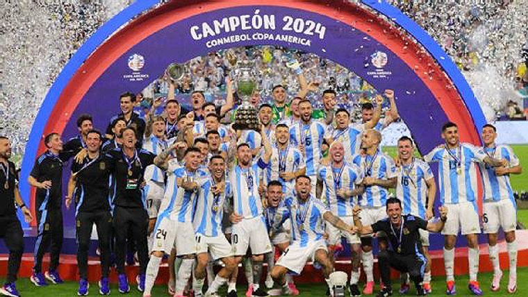 Argentina Gana la Copa América