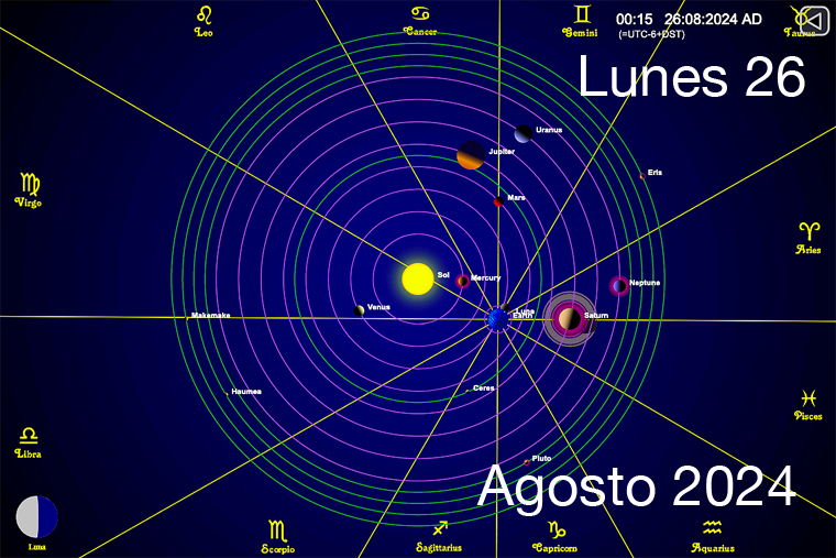 Hoy es Lunes 26 de Agosto