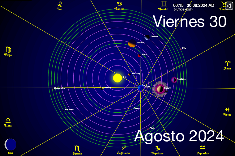 Hoy es Viernes 30 de Agosto