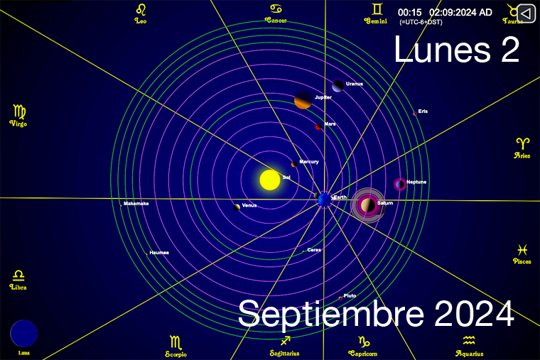 Hoy es Lunes 2 de Septiembre