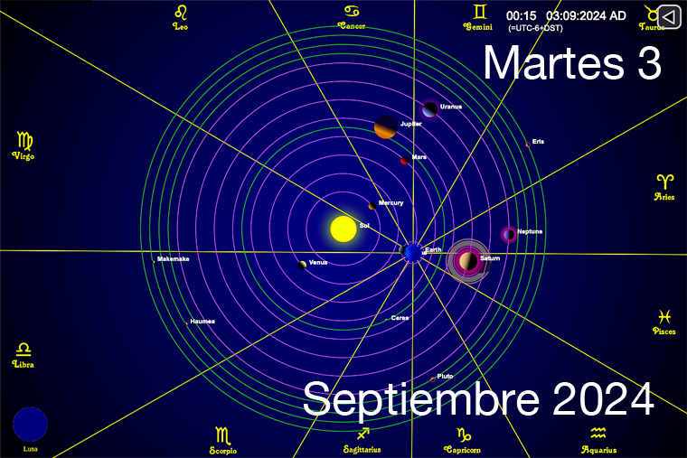Hoy es Martes 3 de Septiembre