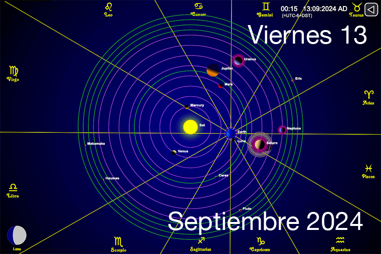 Hoy es Viernes 13 de Septiembre