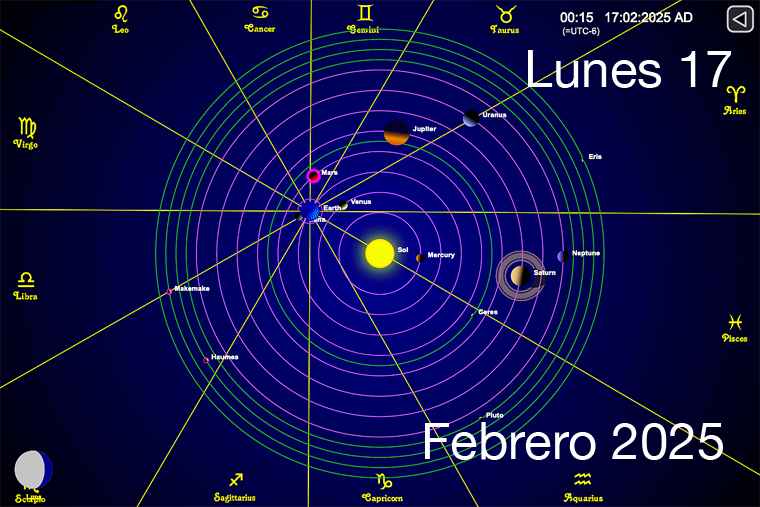 Hoy es Lunes 17 de Febrero