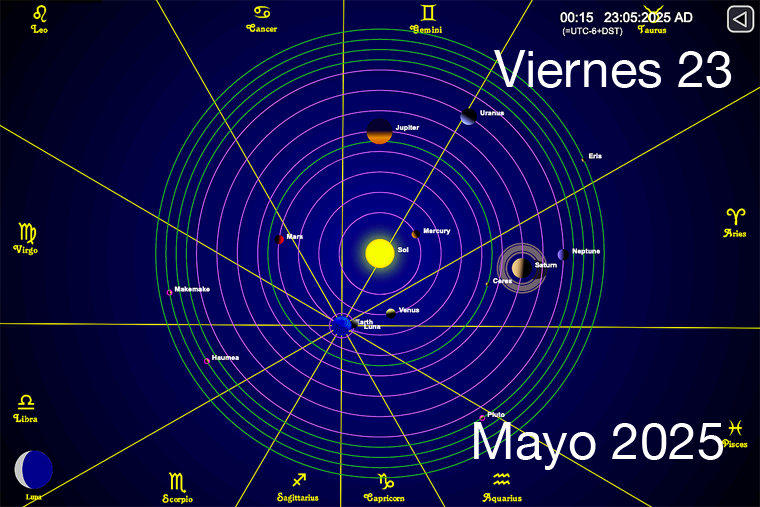 Hoy es Viernes 23 de Mayo